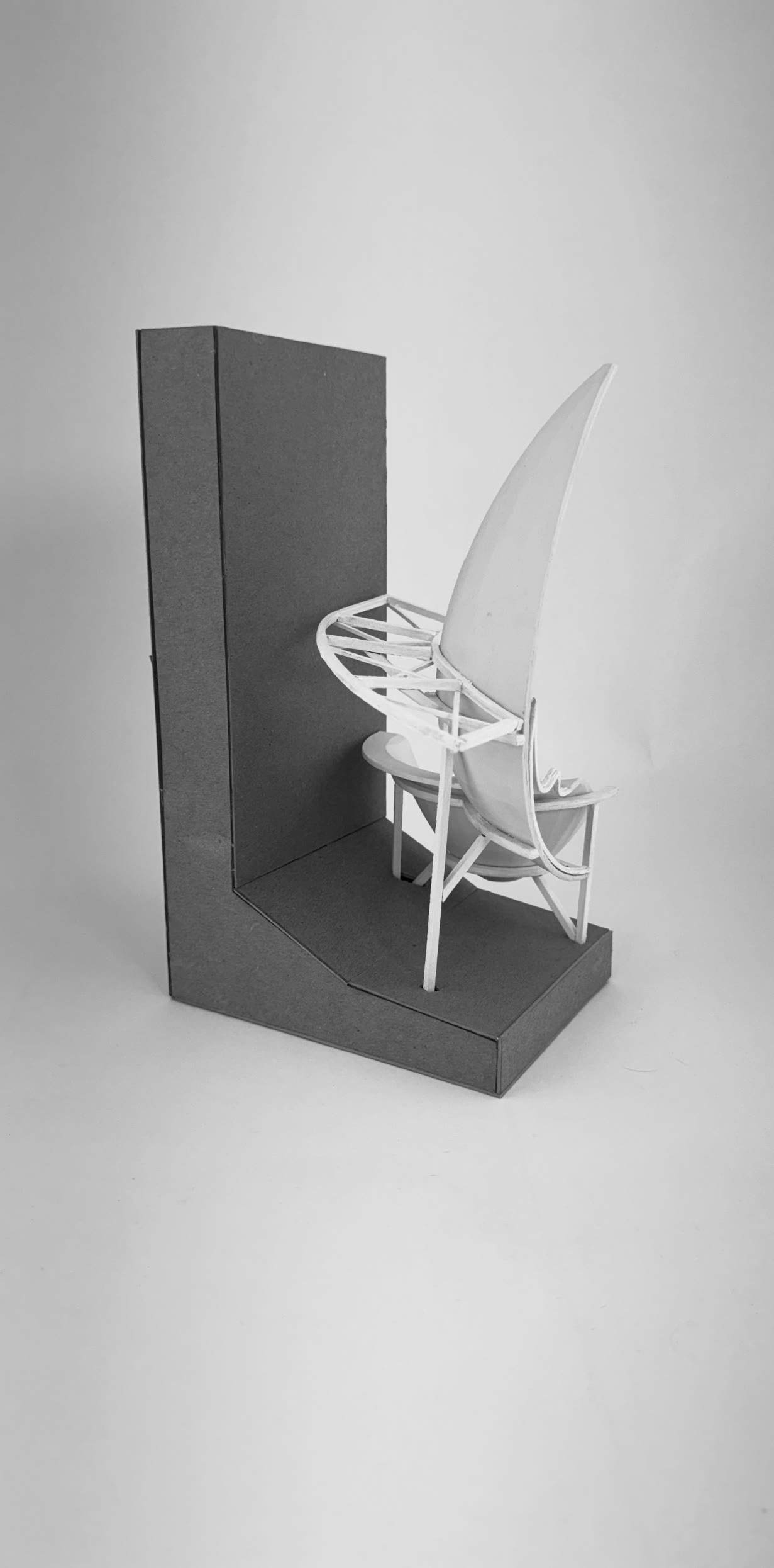 Exchange Facility physical model, view 2